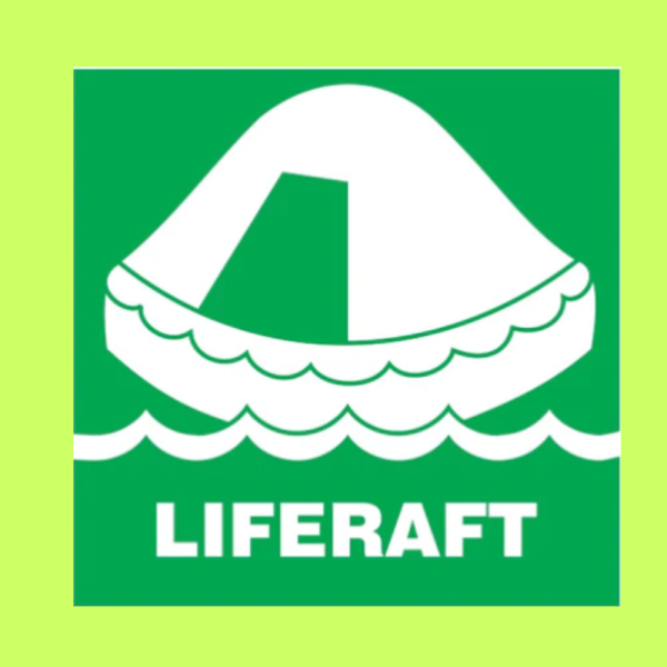 LIFERAFT WITH TEXT (150MM X 150MM) ( IMPA CODE: 334102) – My Blog